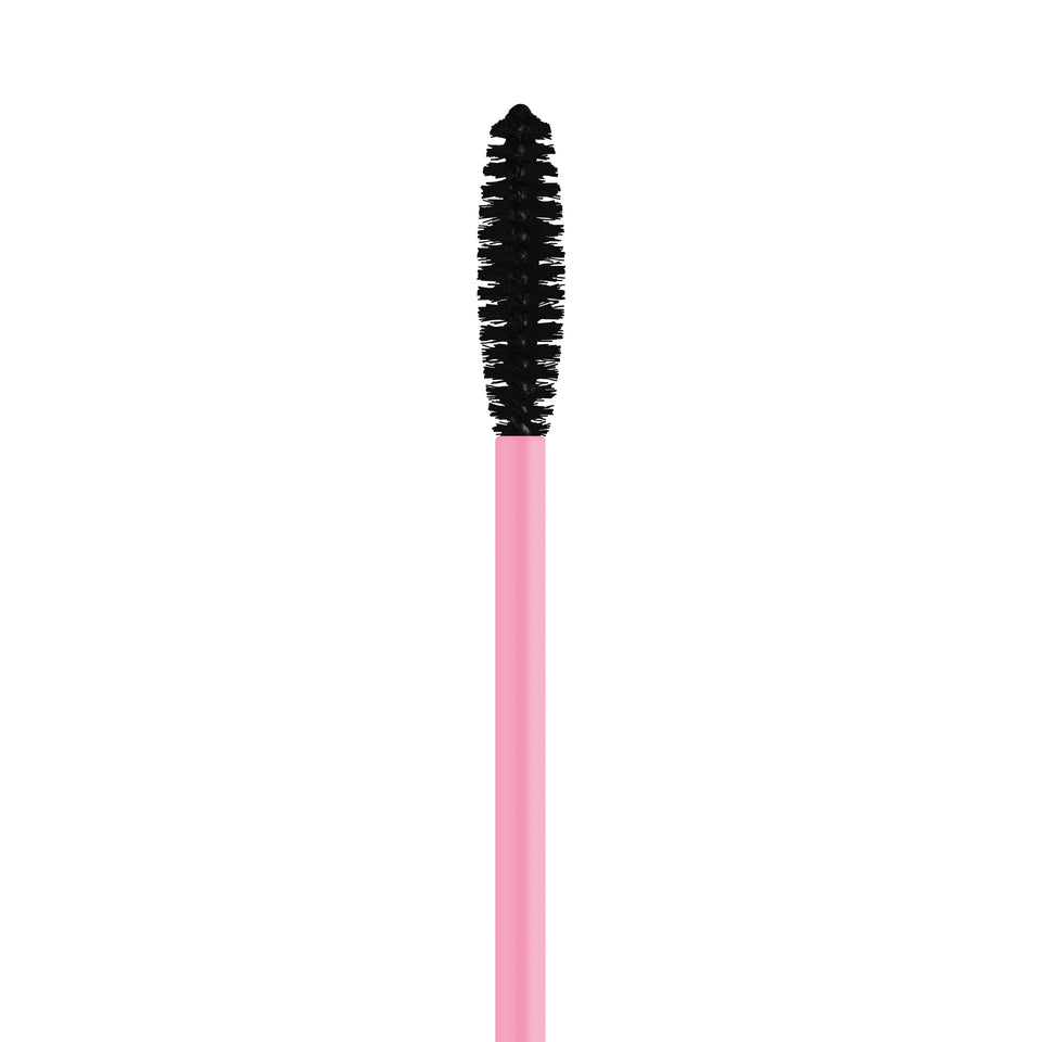 Jeffree Star Approved Mascara in the color black up close brush image