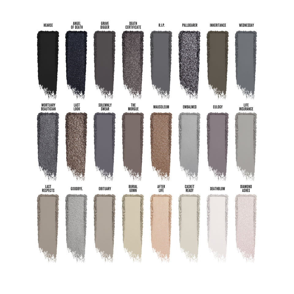 Cremated Artistry Palette